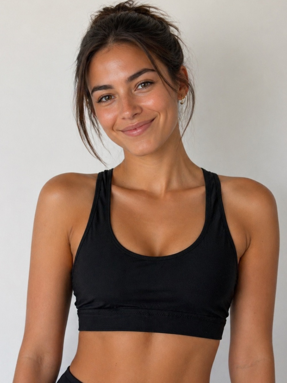 Aerie Scoop Bikini Top Black Size XXS NWT Swim Bralette
